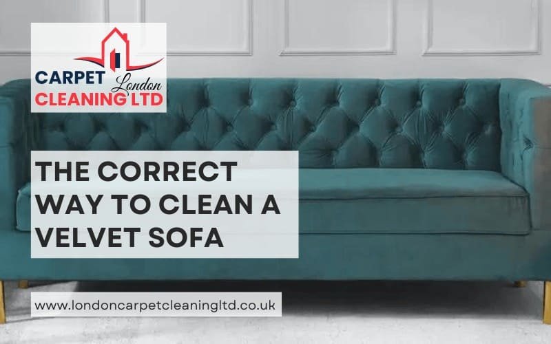 The Correct Way To Clean A Velvet Sofa
