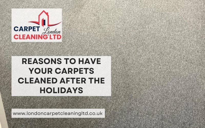 Reasons to Have Your Carpets Cleaned after the Holidays