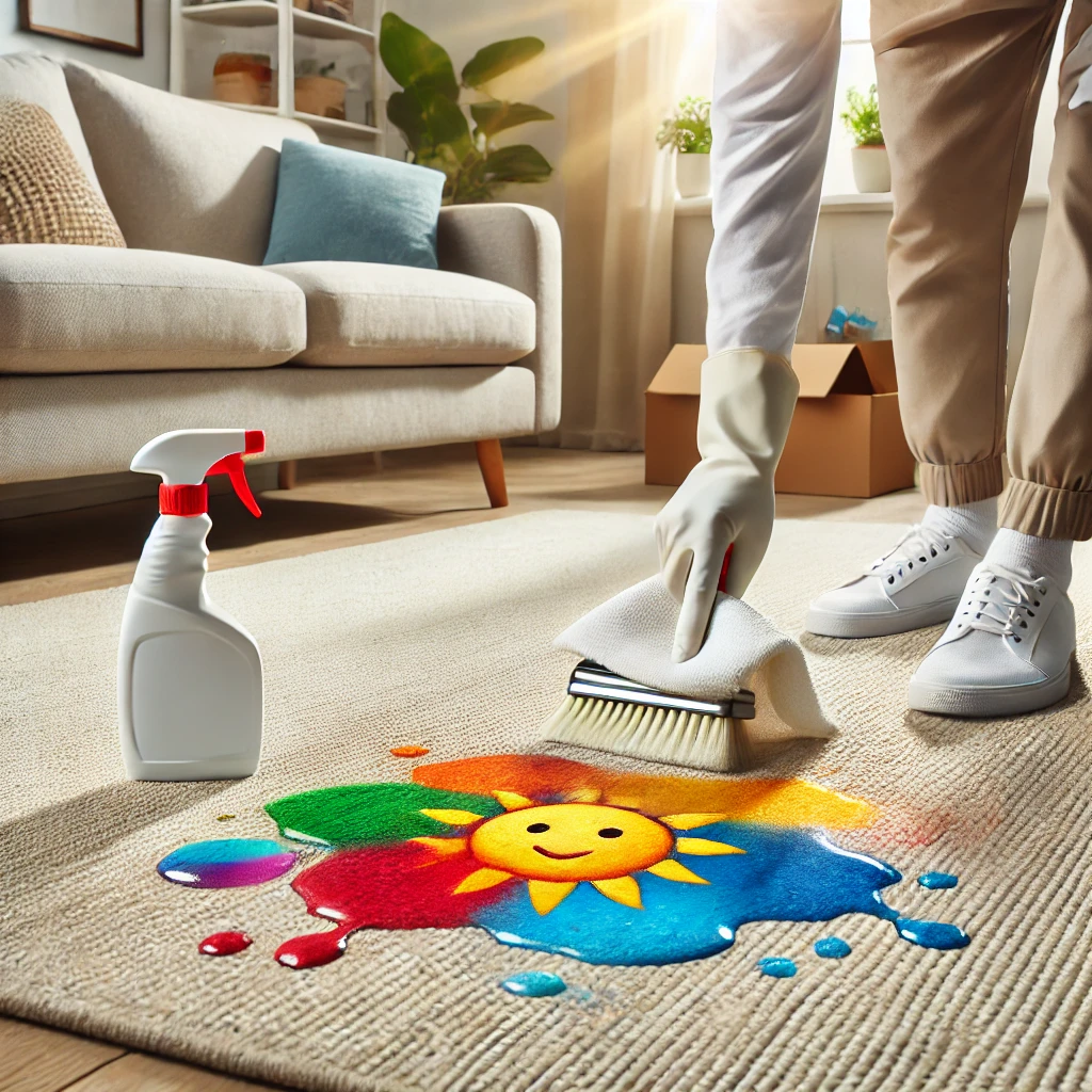 Remove Paint Stains From Carpets,