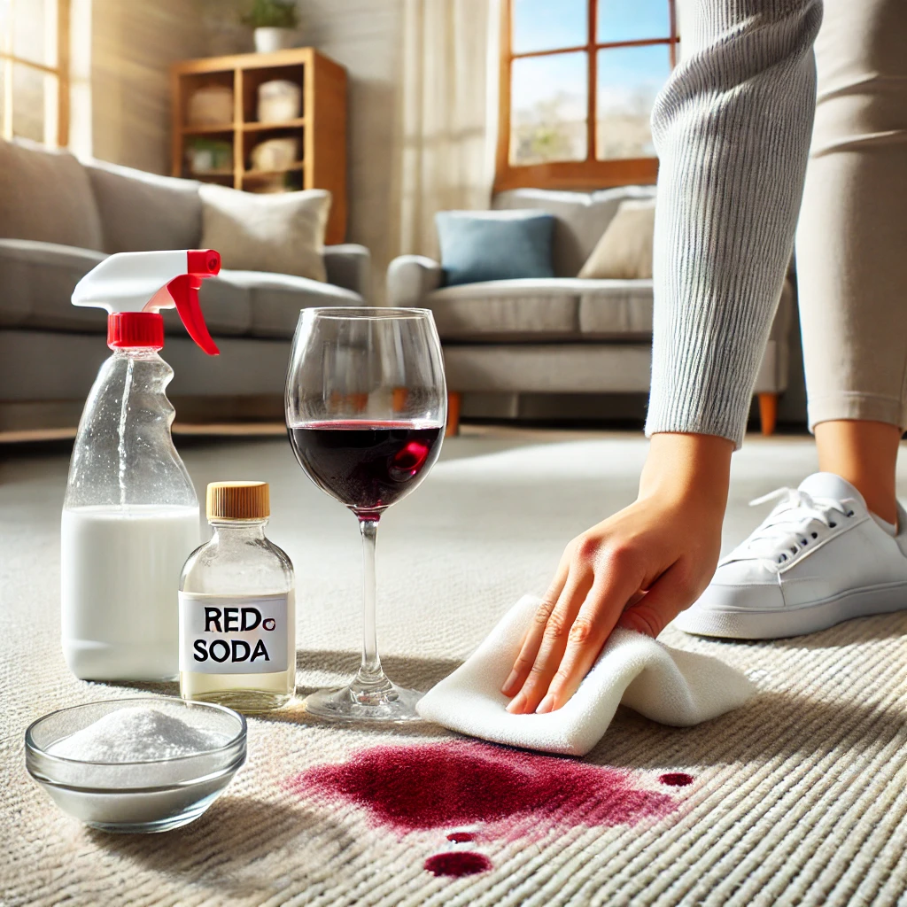 expert tips for removing red wine stains from carpets